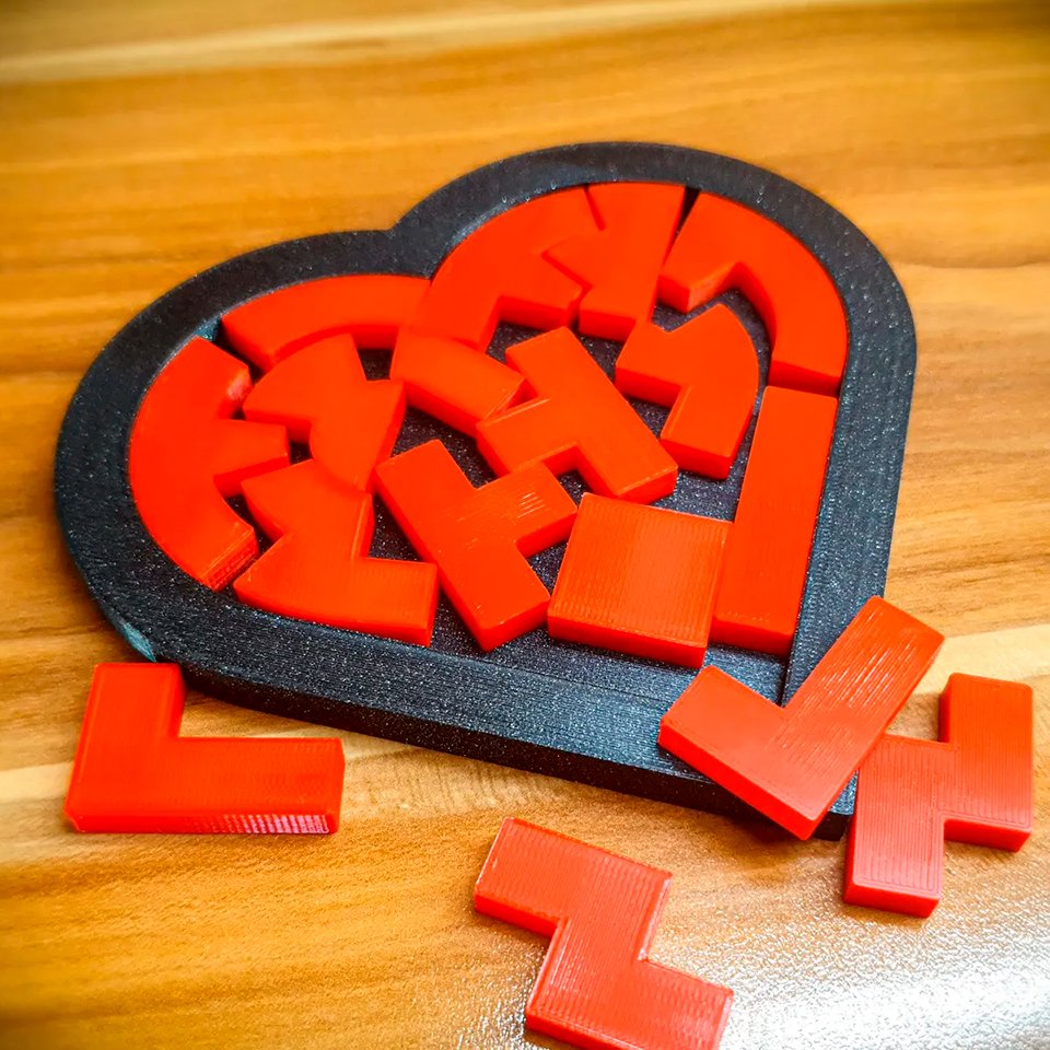 Heart Puzzle – Romantic Jigsaw Puzzle ❤️