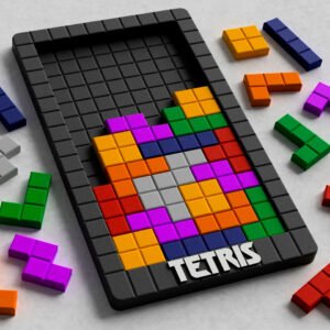 Children's Educational Logical Board Game "Tetris" – Puzzle Game 🎲🧩