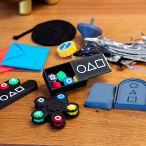 Set of Traditional Korean Games from "Squid Game"