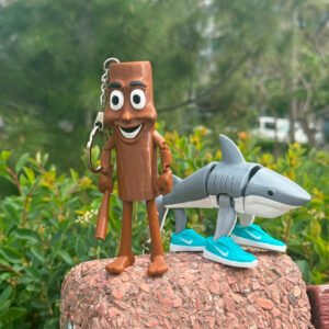 Tum Tum Sahur (Tung Sahur) – Figurine from the Italian Brainrot Meme