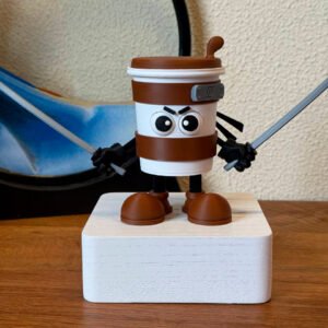 Cappuccino Assassino – Italian Brainrot Meme Figurine in 3D! small